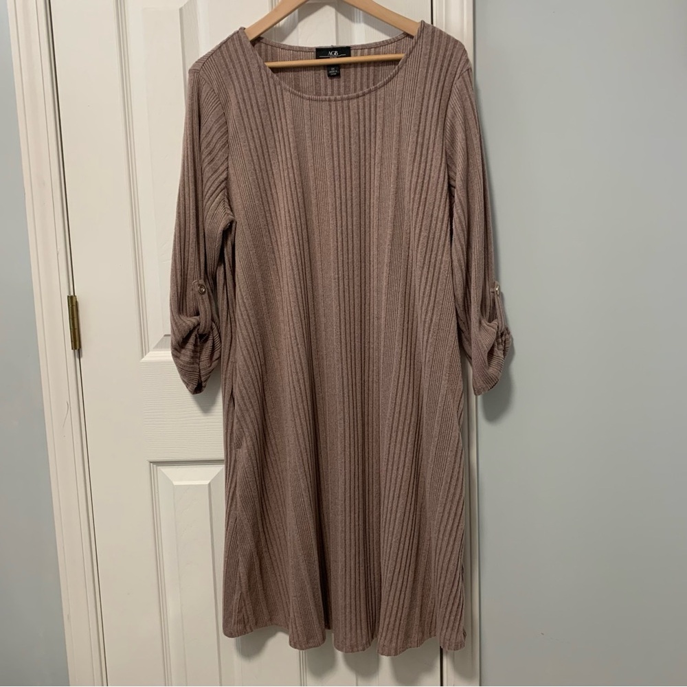 AGB Dress Cozy Essential Woman Size 2X